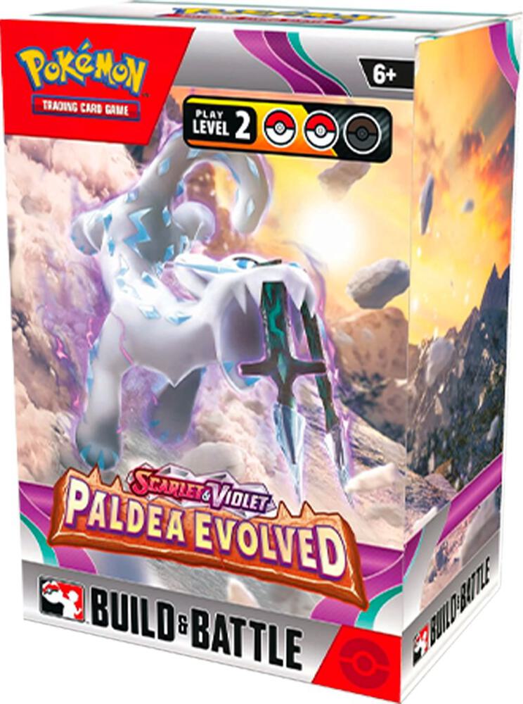 Pokemon SV02 Paldea Evolved Build & Battle Box
