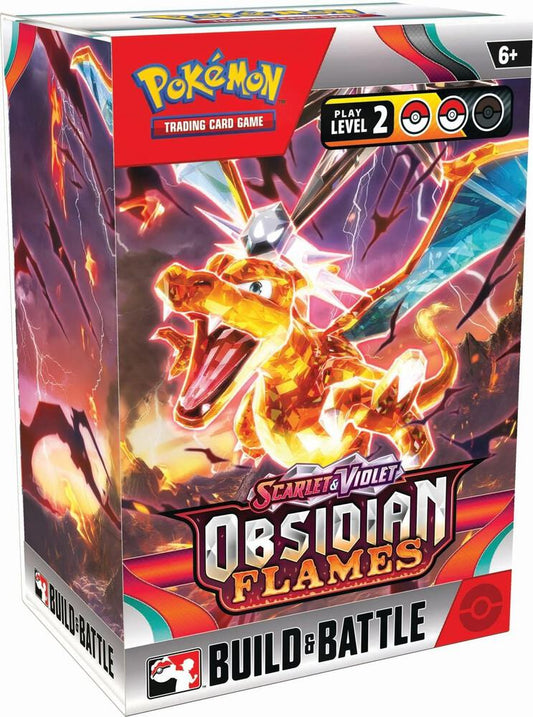 Pokemon SV03 Obsidian Flames Build & Battle Box