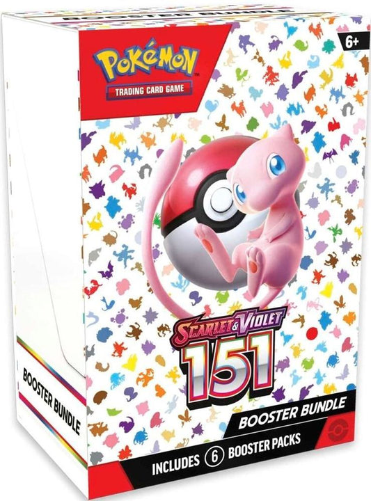 Pokemon SV 151 Booster Bundle 6-Pack