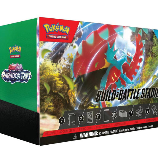 Pokemon SV04 Paradox Rift Build & Battle Stadium