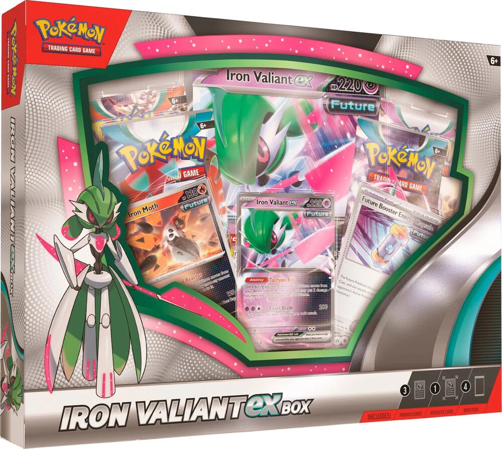 Pokemon Iron Valiant ex Box MCAP