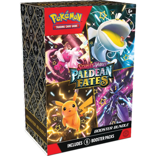 Pokemon SV Paldean Fates 6-Pack Booster Bundle