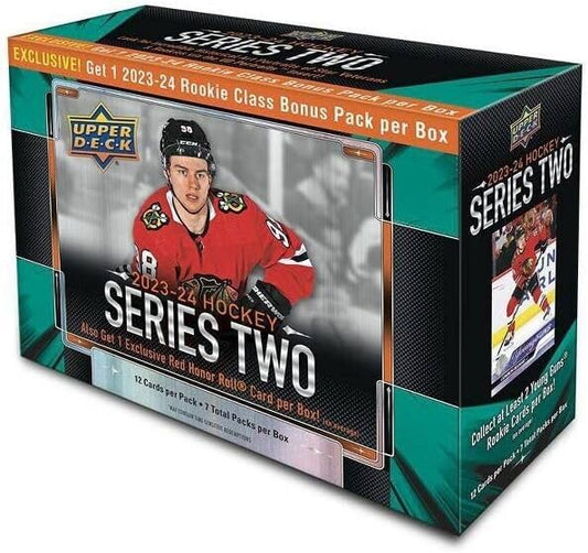 2023/24 Upper Deck Series 2 Hockey Mega Box