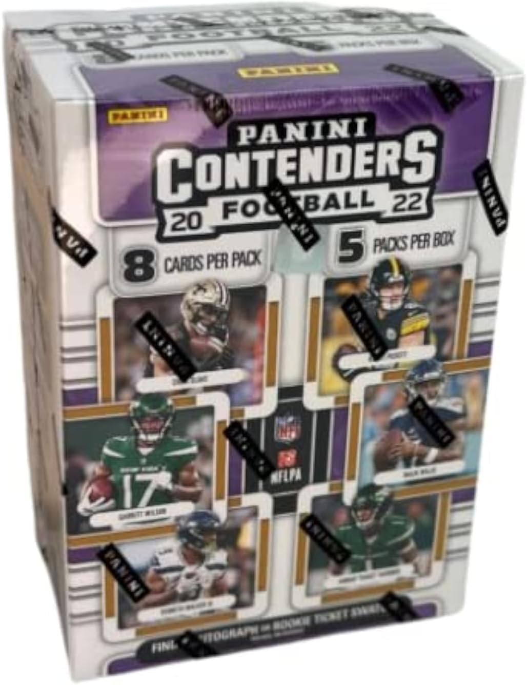 2022 Panini Contenders NFL Football 5-pack Blaster Box