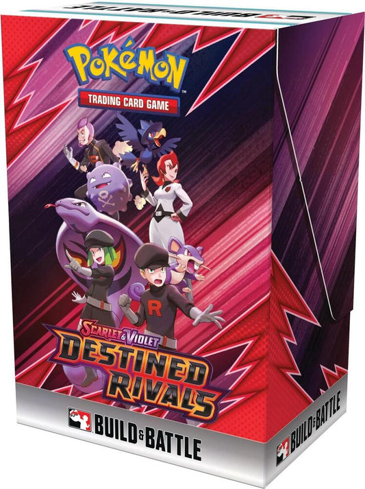 Pokemon SV10 Destined Rivals Build & Battle Box