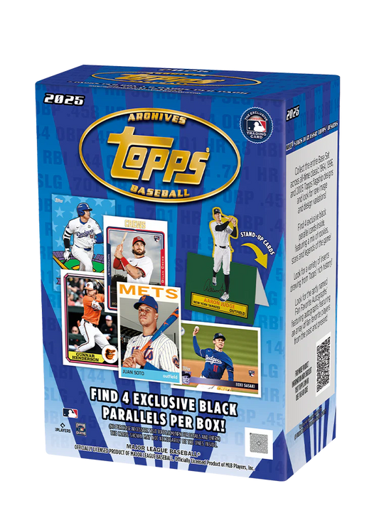 2025 Topps Archives Baseball 7-Pack Blaster Box