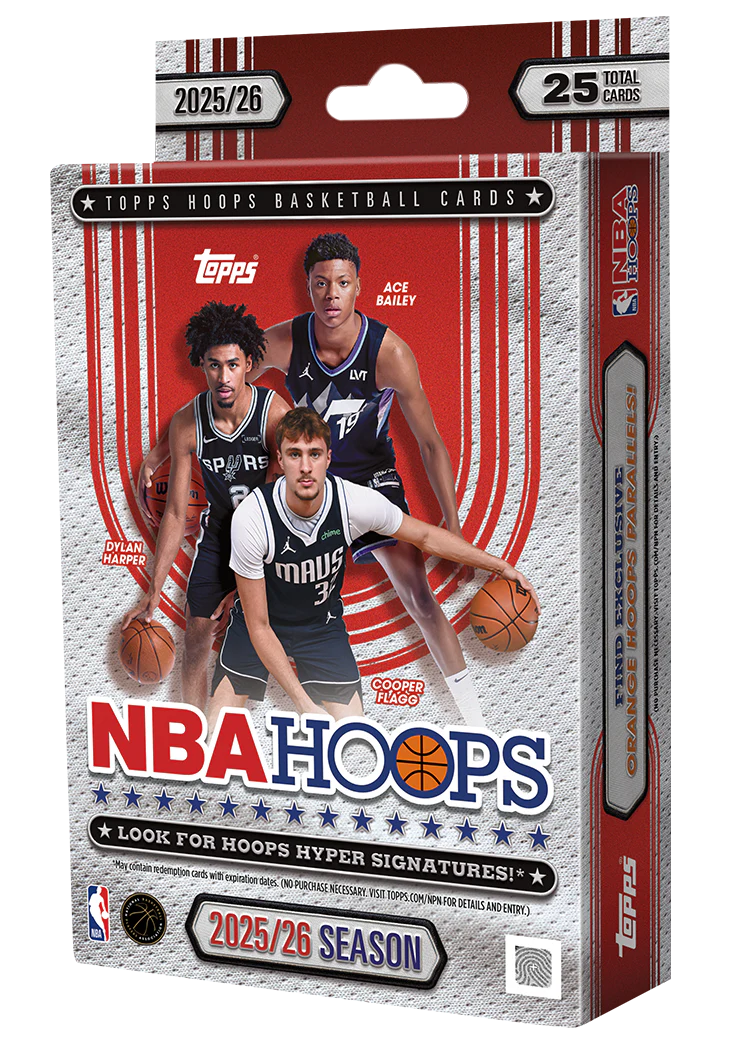 2025/26 Topps NBA Hoops Basketball Hanger Box