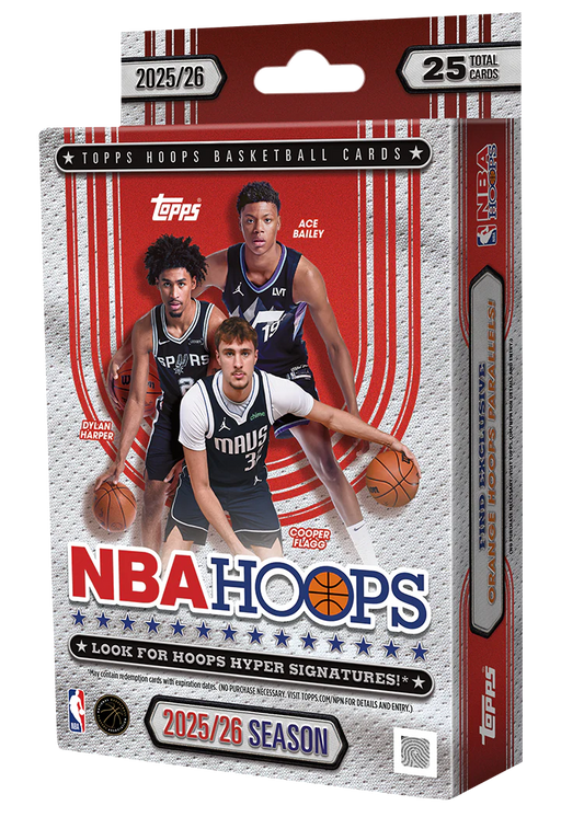 2025/26 Topps NBA Hoops Basketball Hanger Box