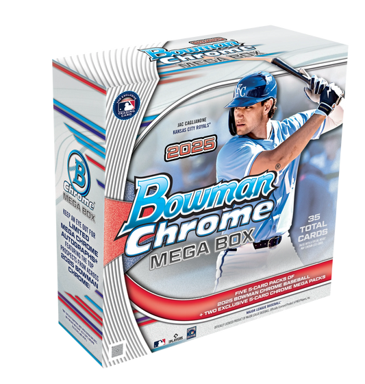 2025 Bowman Chrome Baseball Mega Box