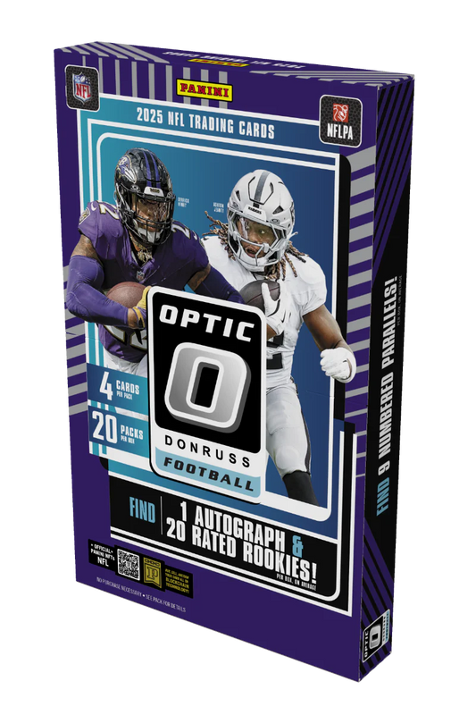 2025 Panini Donruss Optic NFL Football Hobby Box