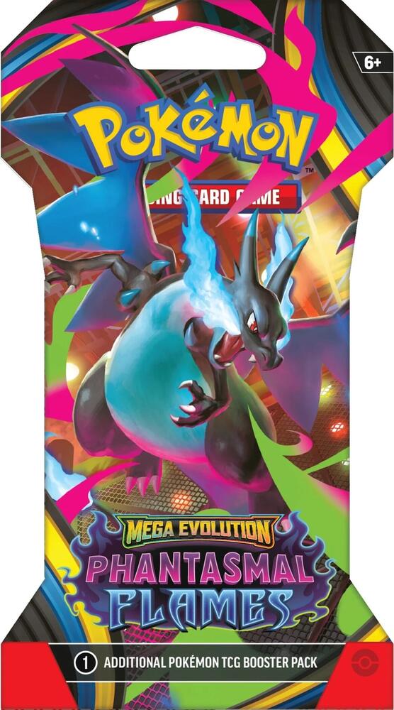 Pokemon ME02 Phantasmal Flames SLEEVED Booster PACK