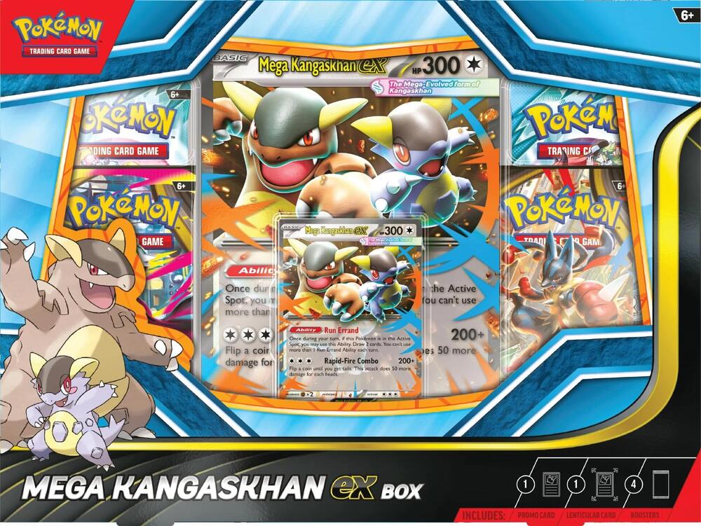 Pokemon Mega Kangaskhan ex Box MCAP