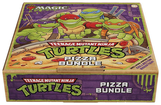 Magic The Gathering MTG Teenage Mutant Ninja Turtles Pizza Bundle