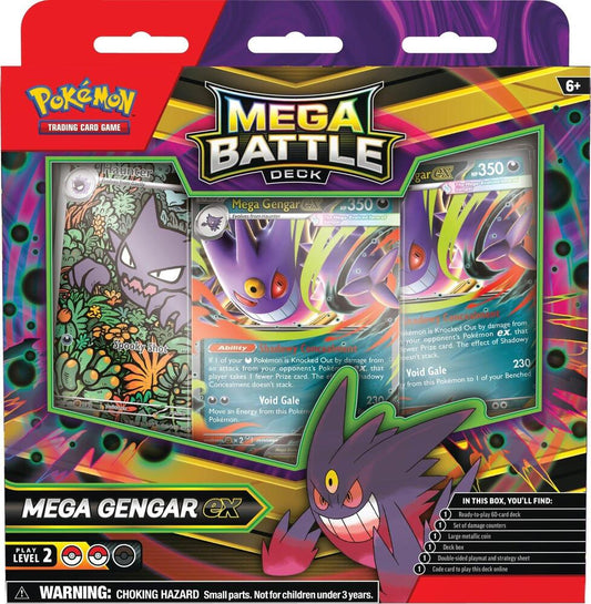 Pokemon Mega Battle Deck - Mega Gengar - MCAP