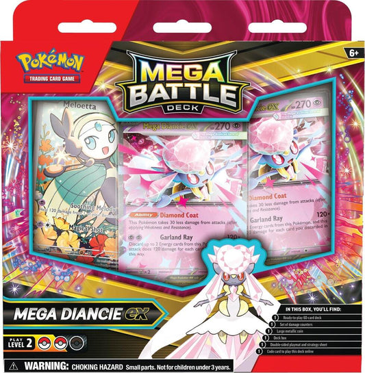 Pokemon Mega Battle Deck - Mega Diancie - MCAP