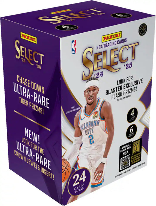 2024/25 Panini Select Basketball 6-Pack Blaster Box