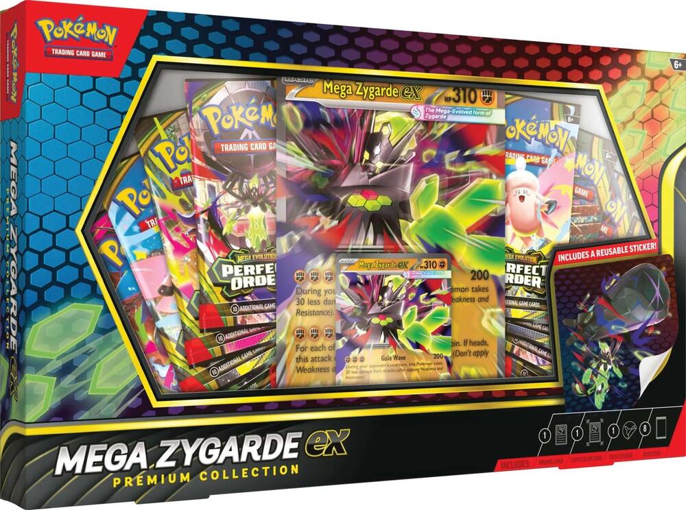 Pokemon Mega Zygarde ex Premium Collection MCAP