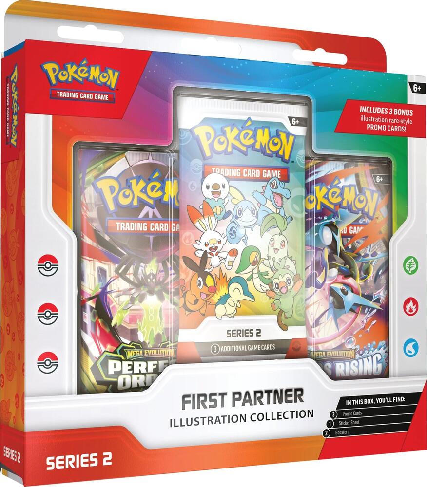Pokemon ME First Partner Illustration Collection Series 2 Box
