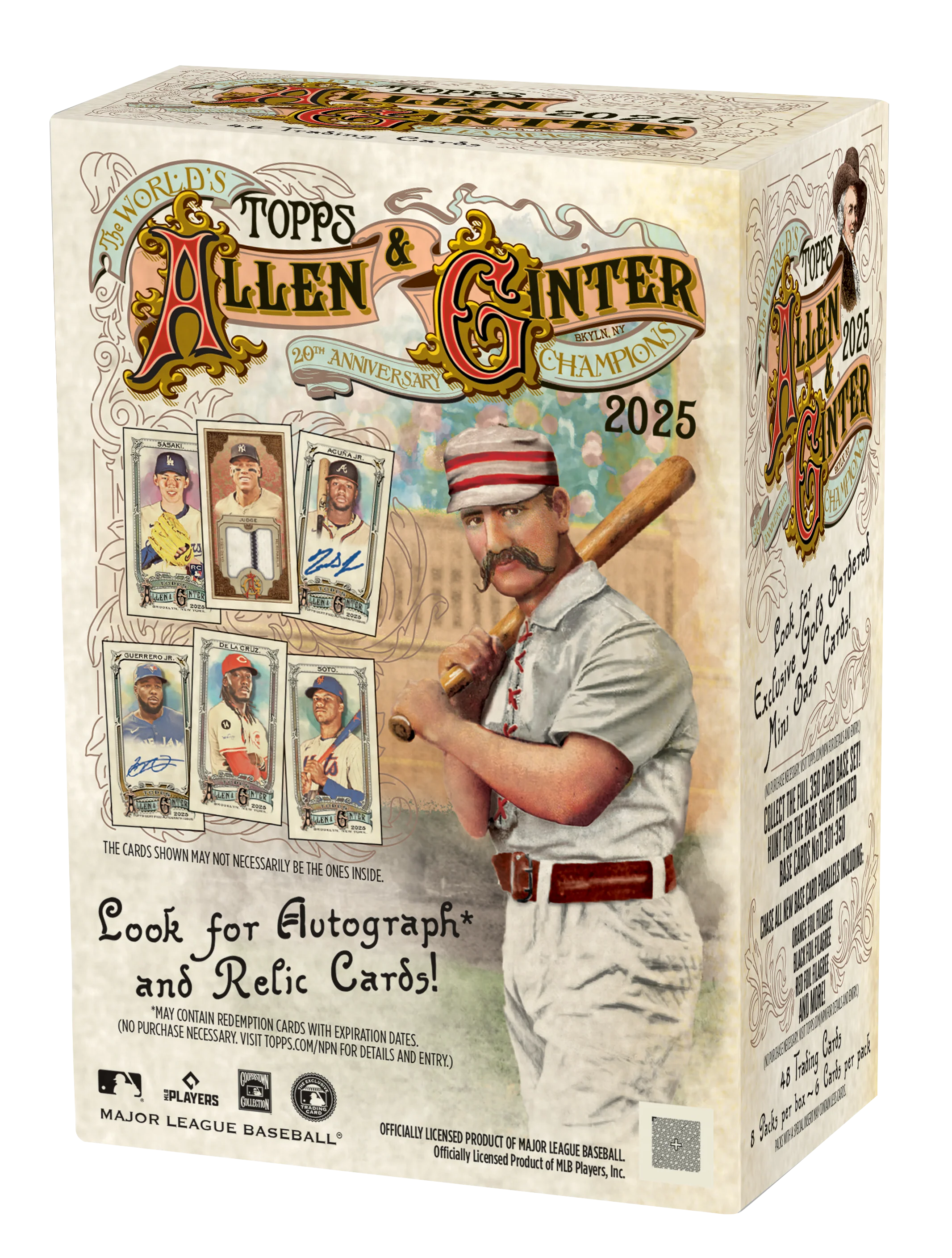 2025 Allen and Ginter Baseball 8-Pack Blaster Box – EH Cards & Collectibles