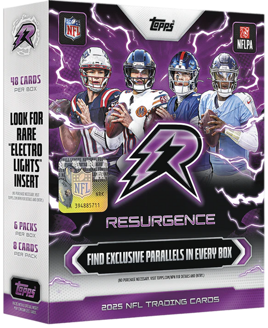 2025 Topps Resurgence Football Mega Box
