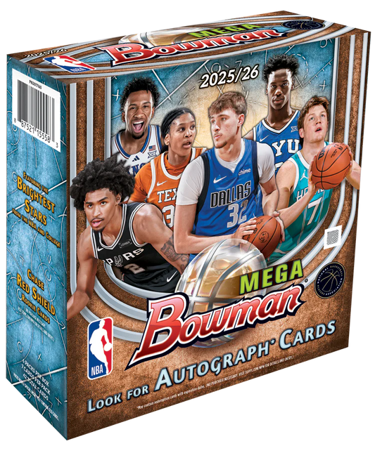 2025/26 Bowman Basketball 6-pack Mega Box