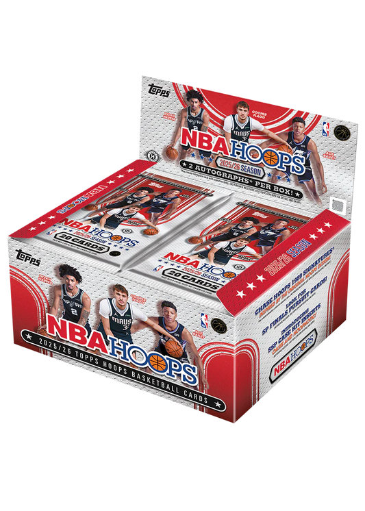 2025/26 Topps NBA Hoops Basketball Jumbo Hobby Box