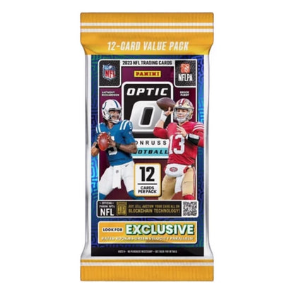 2023 Panini Donruss Optic Football Jumbo Fat Pack BOX - 12 Packs