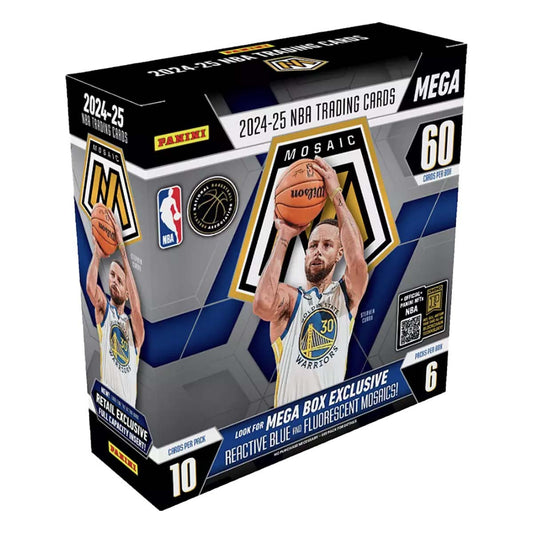 2024/25 Panini Mosaic Basketball 60-Card Mega Box