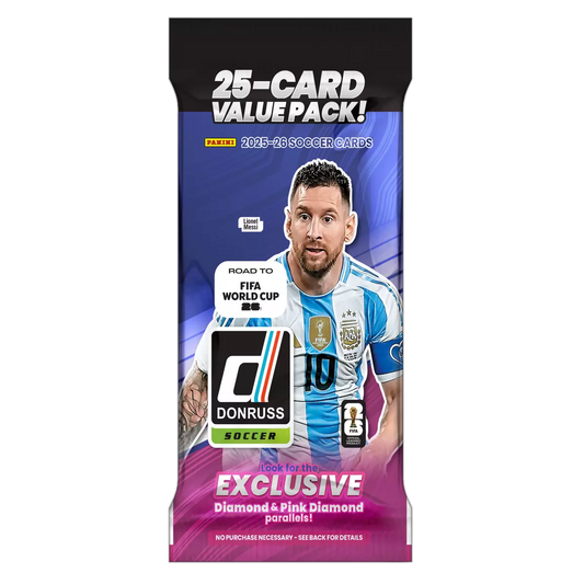 2025/26 Panini Donruss Road to FIFA World Cup Soccer Fat PACK