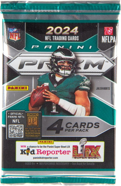 2024 Panini Prizm NFL Football Retail 24-Pack Box