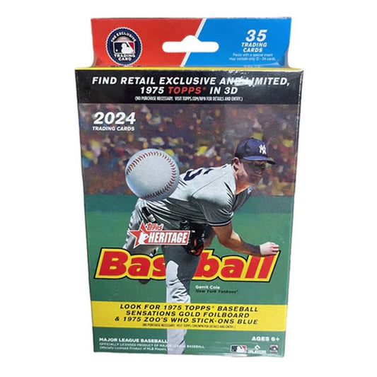 2024 Topps Heritage Baseball Hanger Box - 35 Cards