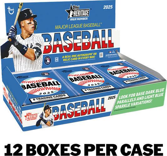 2025 Topps Heritage High Number Baseball Hobby Box