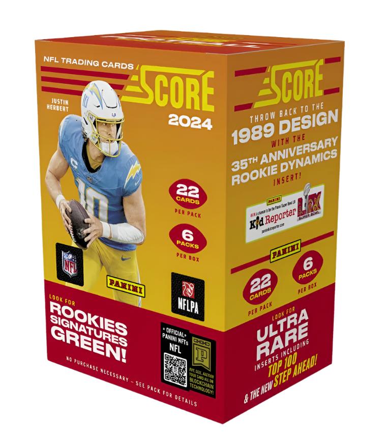 2024 Panini Score NFL Football 6-Pack Hobby Blaster Box