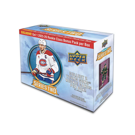 2025/26 Upper Deck Series 2 Hockey 7-Pack Mega Box