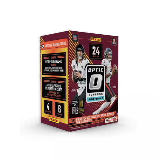 2024 Panini Donruss Optic NFL Football 6-pack Blaster Box (Pink Parallels)