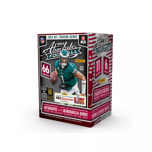 2024 Panini NFL Absolute Football 6-pack Blaster Box (Green Parallels)