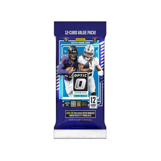 2025 Panini Donruss Optic NFL Football Fat PACK
