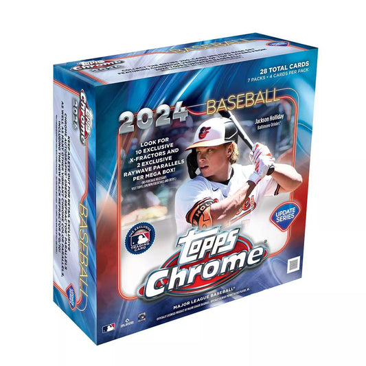 2024 Topps Chrome Update Series Baseball Mega Box