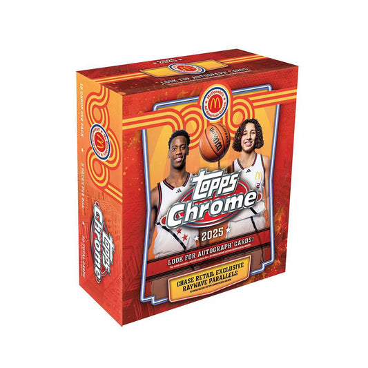 2025 Topps Chrome McDonald’s All-American Basketball Mega Box