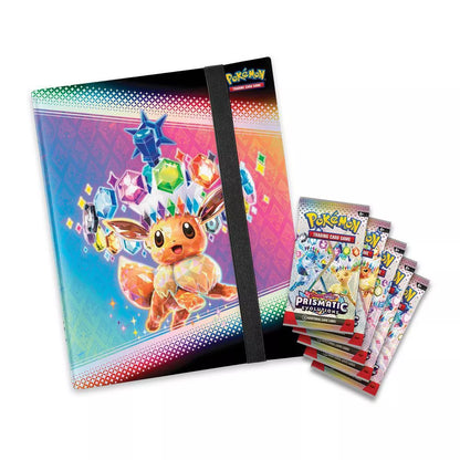 Pokemon SV Prismatic Evolutions 5-Pack Binder Collection