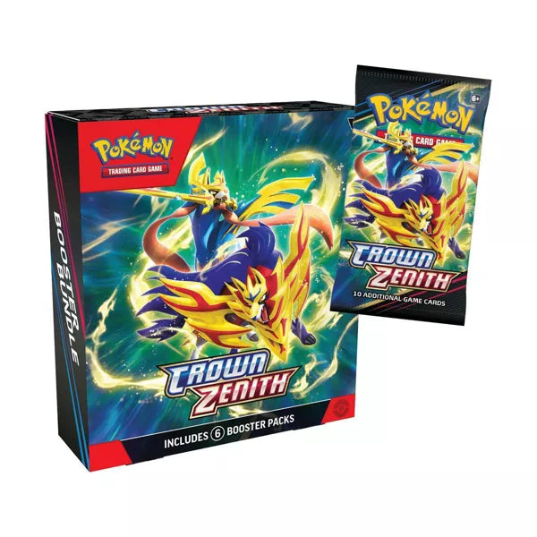 Pokemon Crown Zenith Booster Bundle 6-Pack Booster Bundle