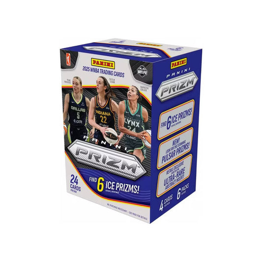 2025 Panini Prizm WNBA Basketball 6-pack Blaster Box (Ice Prizms)