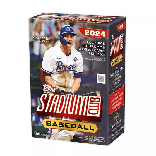 2024 Topps Stadium Club Baseball 8-Pack Blaster Box