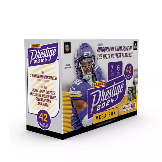 2024 Panini Prestige NFL Football 6-pack Mega Box