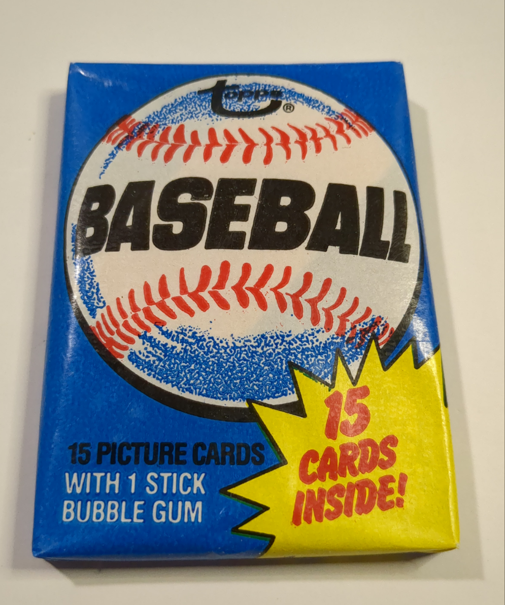 1980 Topps Baseball Wax Pack