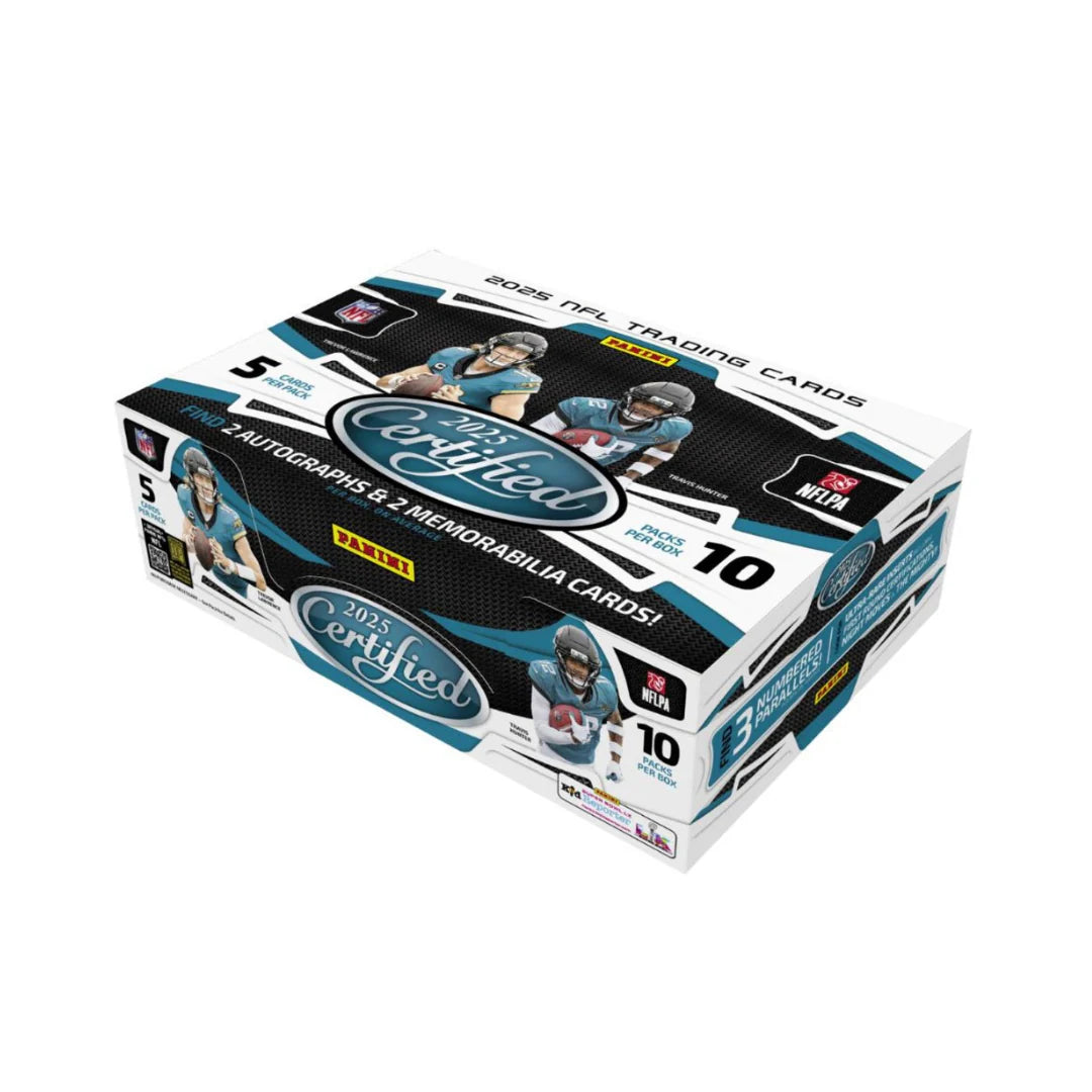 2025 Panini NFL Certified Football Hobby Box