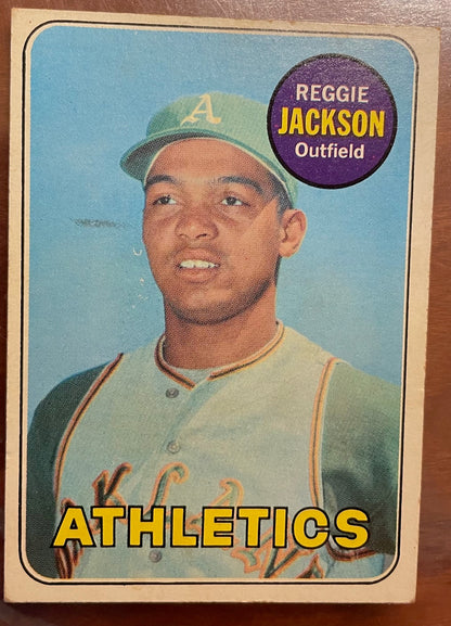 1969 Topps #260 Reggie Jackson RC / VGEX4