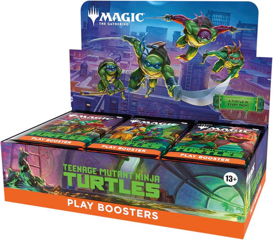 Magic The Gathering MTG Teenage Mutant Ninja Turtles Play Booster Display BOX