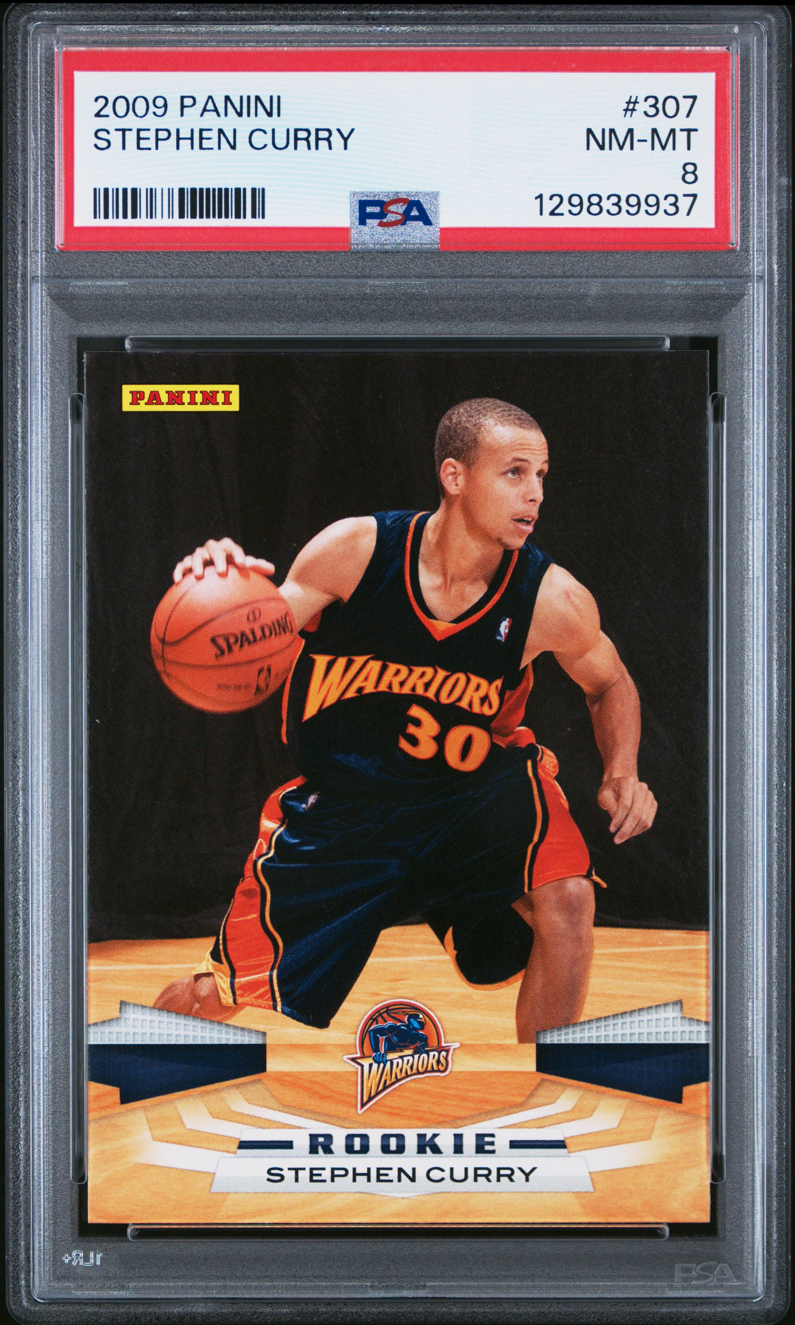 2009 Panini #307 Stephen Curry RC / PSA 8 / C9937 – EH Cards & Collectibles