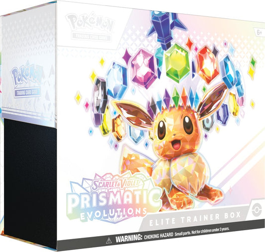 Pokemon SV Prismatic Evolutions Elite Trainer Box ETB